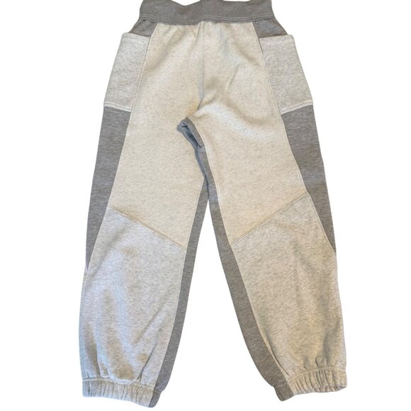 SMALL Free People Movement Making It Gray Cream Colorblock Joggers Sweatpants - Picture 6 of 12